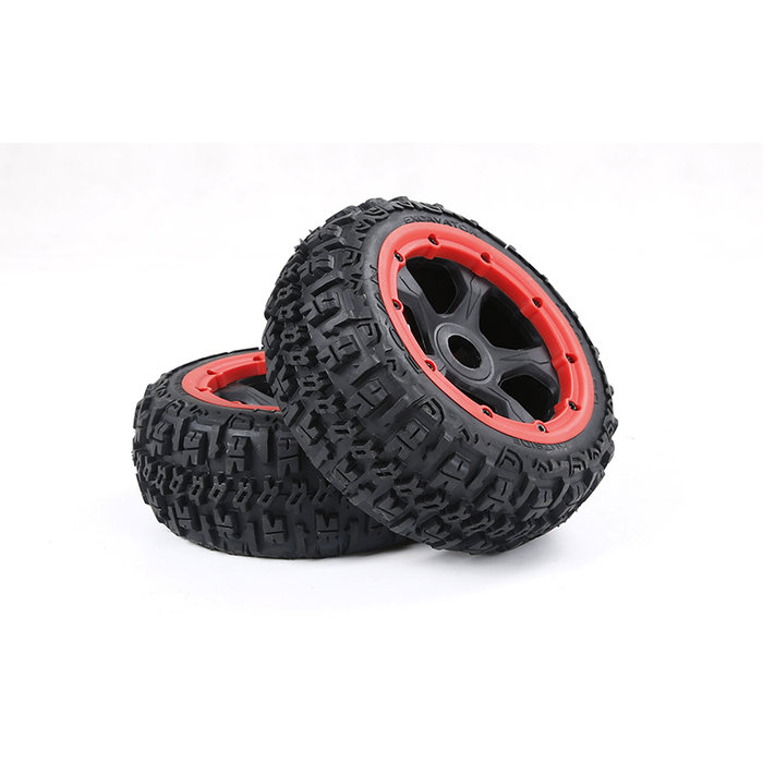 BAHA 5B 3rd Gen. Wasteland Excavator tire set front 170x60 (2pc) in various colors