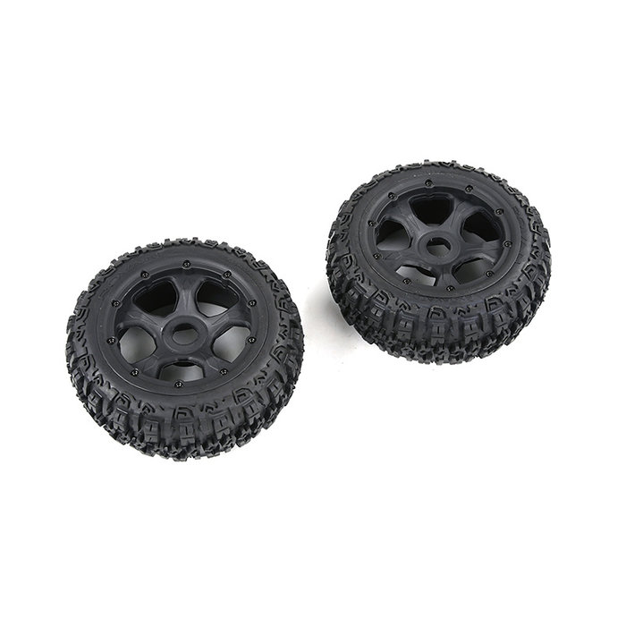 BAHA 5B 3rd Gen. Wasteland Excavator tire set front 170x60 (2pc) in various colors