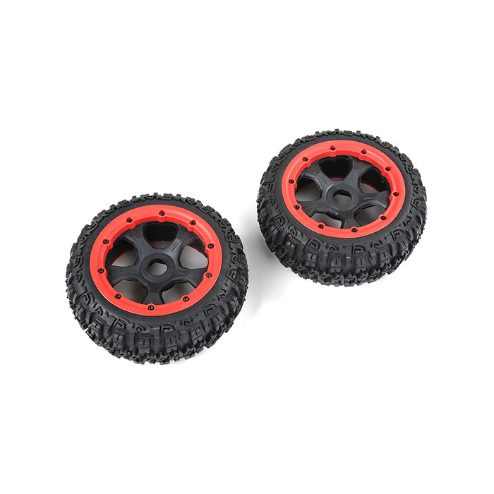 BAHA 5B 3rd Gen. Wasteland Excavator bandenset achter 170x80 (2pc) in diverse kleuren