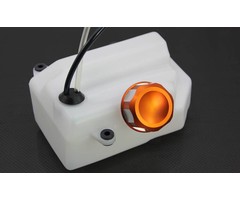 GTBRacing GTB Racing Tank mit CNC Aluminium Tankdeckel in Orange oder Silber