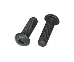 RovanSports Knopfkopfschraube schwarz Metall M4x10 (10 Stück)