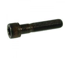 Cylinder Allen bolt (hexagon socket bolt) black metal M6x40-25 (10 pcs.)