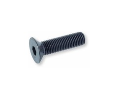 Countersunk flat head Allen screw (hexagon socket screw) black metal M4x20 (10 pcs.)
