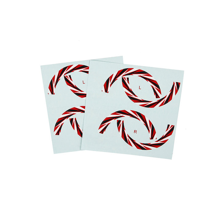 RovanSports Sticker voor beadlock / sticker voor op  wielvelg (set 4 stuks) for LT/VS/5S/F5/BAHA