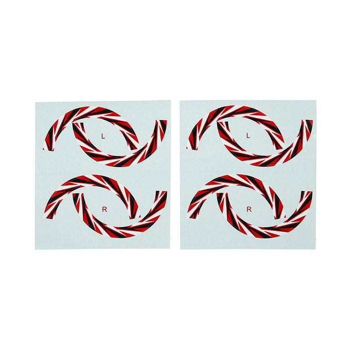 RovanSports Sticker voor beadlock / sticker voor op  wielvelg (set 4 stuks) for LT/VS/5S/F5/BAHA