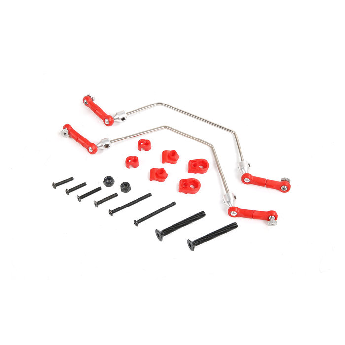 RovanSports Sway bar set with plastic parts in various colors