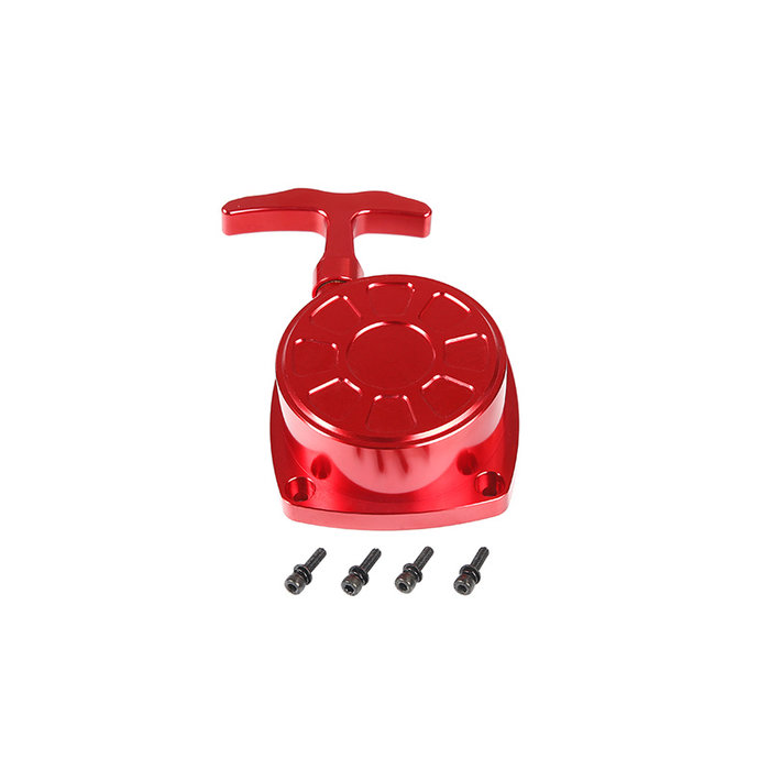 CNC Metal Easy-Start Puller for BAHA 45CC Engine (in Red or Silver)