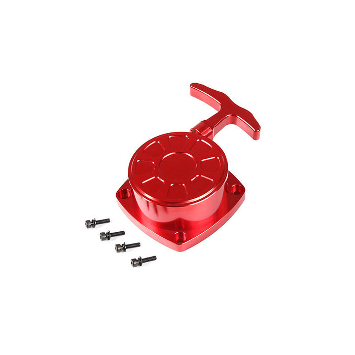 CNC Metal Easy-Start Puller for BAHA 45CC Engine (in Red or Silver)
