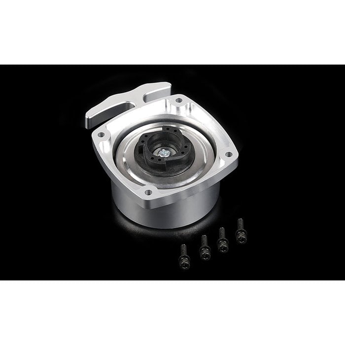 CNC Metall Super einfach zu startender Handabzieher für LT 45CC Motor (rot) (universal 71CC Motor) in Silber und Rot