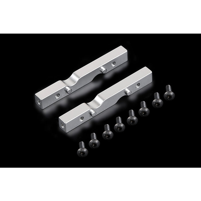 Torland/XL CNC Metalen zijplaat verbindingspunt (in rood en zilver)