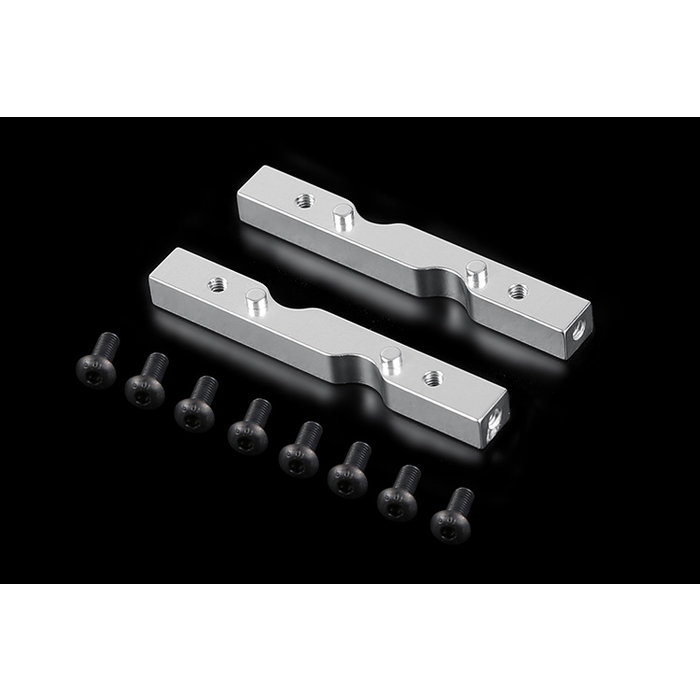 Torland/XL CNC Metalen zijplaat verbindingspunt (in rood en zilver)