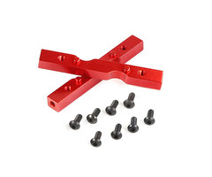 Torland/XL CNC Metal side plate connecting stip (in red and silver)