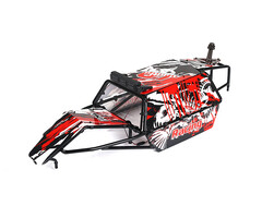 RovanSports Baja GT pig Überrollkäfig komplett mit panels, Lampen und Reserveradhalter