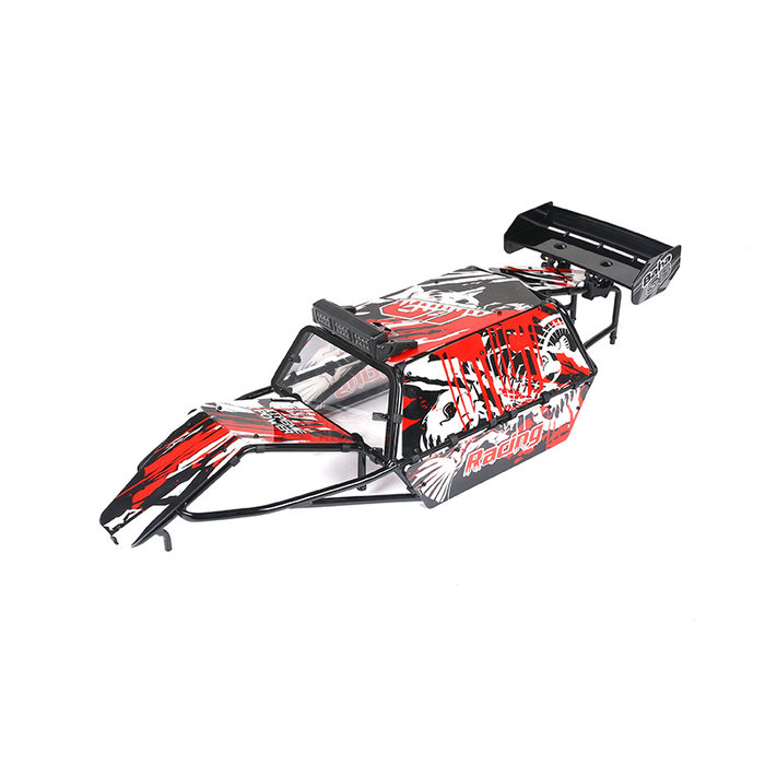 BAHA GT roll cage PC material set tail version (in red, blue or carbon fiber color)