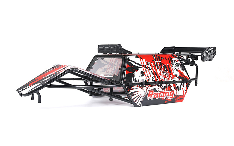 RovanSports BAHA GT Überrollkäfig PC Materialset Heckversion (in Rot, Blau oder carbon fiber farbe)