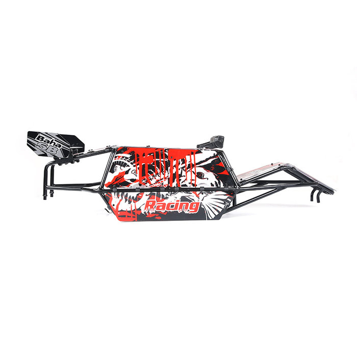 RovanSports BAHA GT Überrollkäfig PC Materialset Heckversion (in Rot, Blau oder carbon fiber farbe)