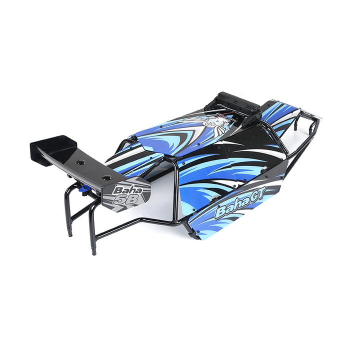 RovanSports BAHA GT rolkooi PC-materiaalset versie met vleugel en lichtbak (in rood, blauw of carbon fiber kleur)