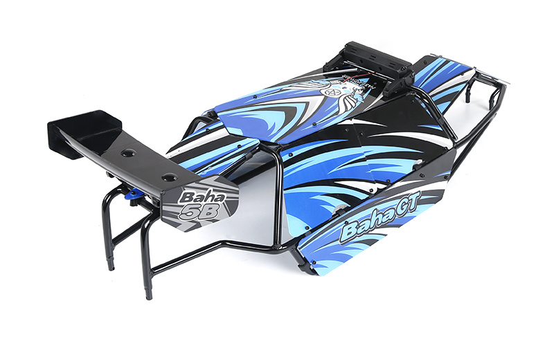 RovanSports BAHA GT Überrollkäfig PC Materialset Heckversion (in Rot, Blau oder carbon fiber farbe)