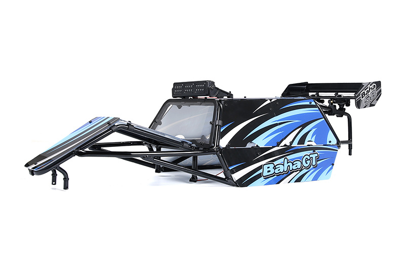 RovanSports BAHA GT Überrollkäfig PC Materialset Heckversion (in Rot, Blau oder carbon fiber farbe)