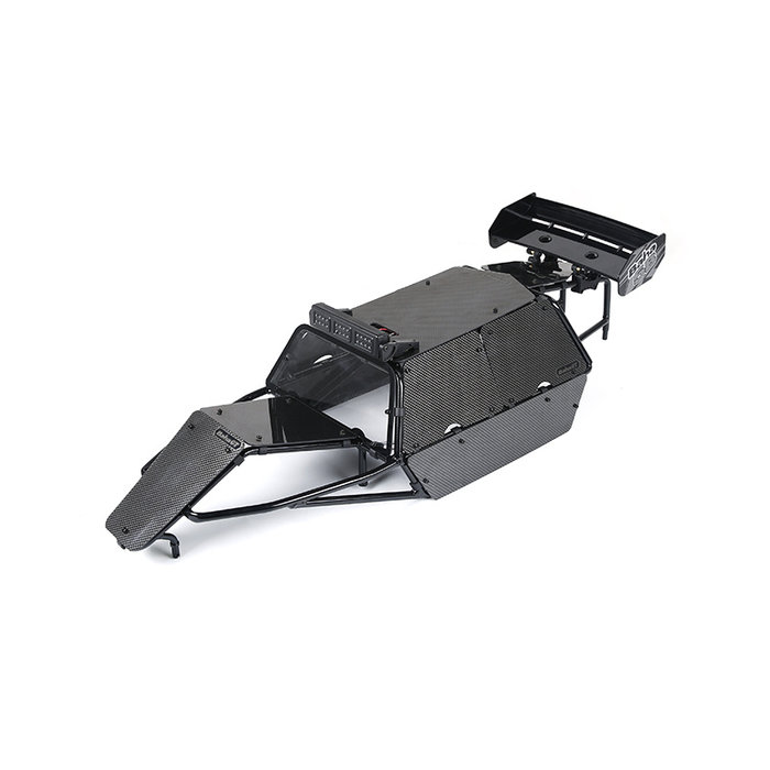 RovanSports BAHA GT rolkooi PC-materiaalset versie met vleugel en lichtbak (in rood, blauw of carbon fiber kleur)