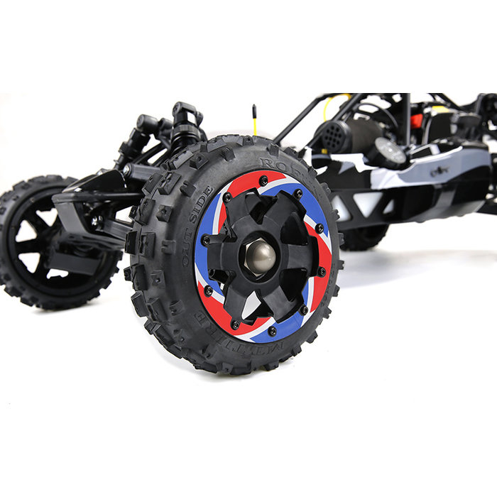 BAHA 2nd gen. beadlocks and beadlock stickers (complete set for outer rings for 4 wheels)