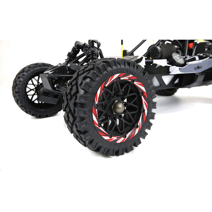 BAHA 4th-gen beadlock sticker kit 01 (general for LT/V5/5S/F5) - included stickers and outer rings - available in two colors