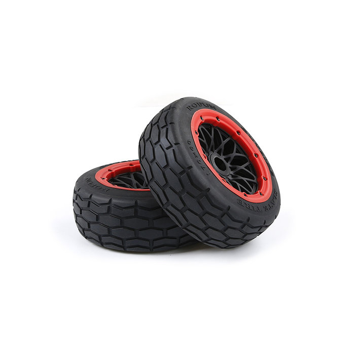 BAHA 5B Slate road tires front (170 * 60) 2 pieces and with various beadlock colors