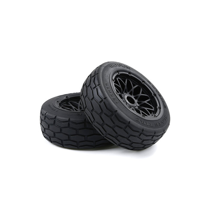 BAHA 5B Slate road tires front (170 * 60) 2 pieces and with various beadlock colors