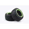 BAHA 5B Slate road tires rear (170 * 80) 2 pieces and with various beadlock colors