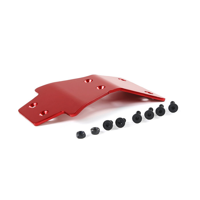 Rovan LT / Losi 5ive T CNC metal front protection plate in red or blue