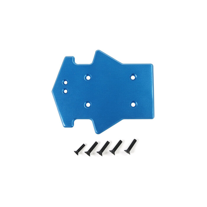 Rovan LT / Losi 5ive T CNC metal rear protection plate in red or blue