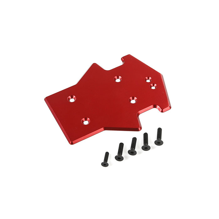 Rovan LT / Losi 5ive T CNC metal rear protection plate in red or blue