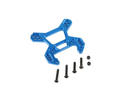 Rovan LT / Losi 5iveT CNC metal 8mm reinforced front shock absorber support frame (in red and blue)