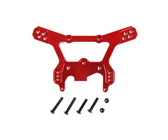Rovan LT / Losi 5iveT CNC Metall 8mm verstärkter hinterer Stoßdämpfer-Stützrahmen (in Rot und Blau)
