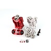 GTBRacing Rear Center Drive Shaft Mount for DBXL/DBXL2.0 and MTXL in color red and silver