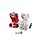 Rear Center Drive Shaft Mount for DBXL/DBXL2.0 and MTXL in color red and silver