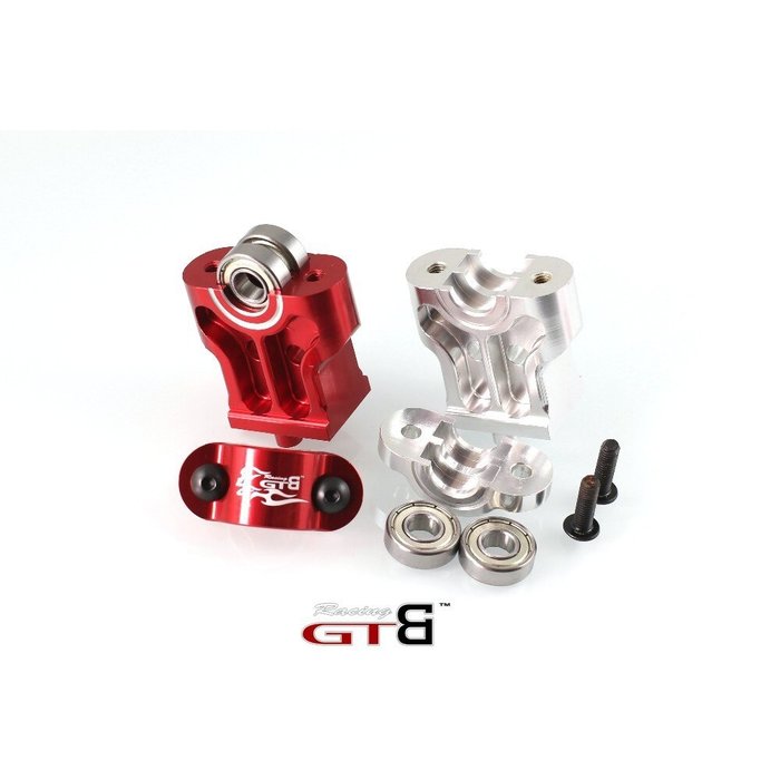 GTBRacing Rear Center Drive Shaft Mount for DBXL/DBXL2.0 and MTXL in color red and silver