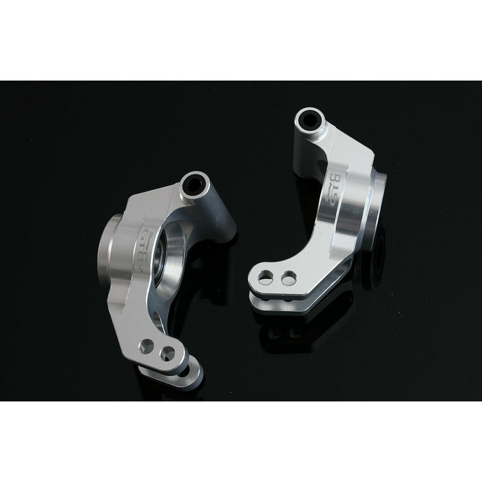 GTBRacing GTBracing aluminium achterwielnaafdrager voor LOSI DBXL, DBXL-E,MTXL in zilver en rood