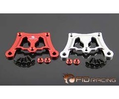 FIDRacing Fid Racing Front top chassis brace  in red and silver