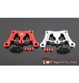 FIDRacing Fid Racing Front top chassis brace  in red and silver