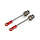 BAHA CNC Metal 10mm Shock Absorbing Rear Ejector Assembly (in red, silver or titanium)