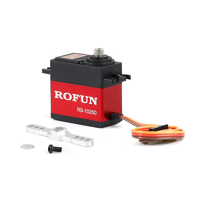 25kg holle kop kleine stuurinrichting servo (standaard CNC metalen stuurinrichting arm)