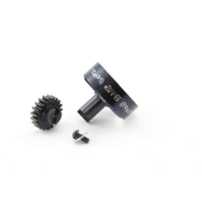 GTBRacing GTB Racing Losi 5ive T CNC Kupplungsgehäuse + 19t. Ausrüstung