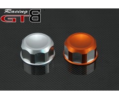 GTBRacing Alloy Fuel Tank Cap for Baja in silver or orange