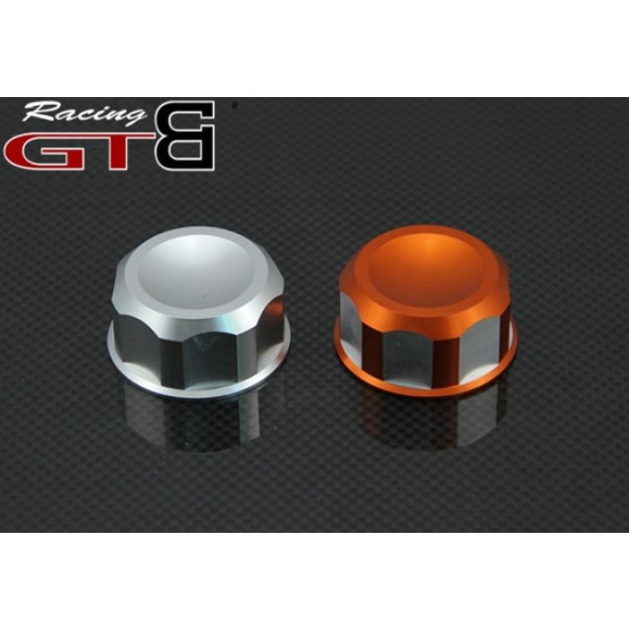 GTBRacing CNC Alu Tankdeckel für Baja in Silber oder Orange