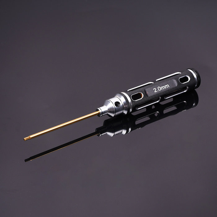 RNA Tool Hurricane1103 Sechskantschraubendreher Set Horizontale Löcher 4er Set Hex 1.5/2.0/2.5/3.0mm Ti Spitzen