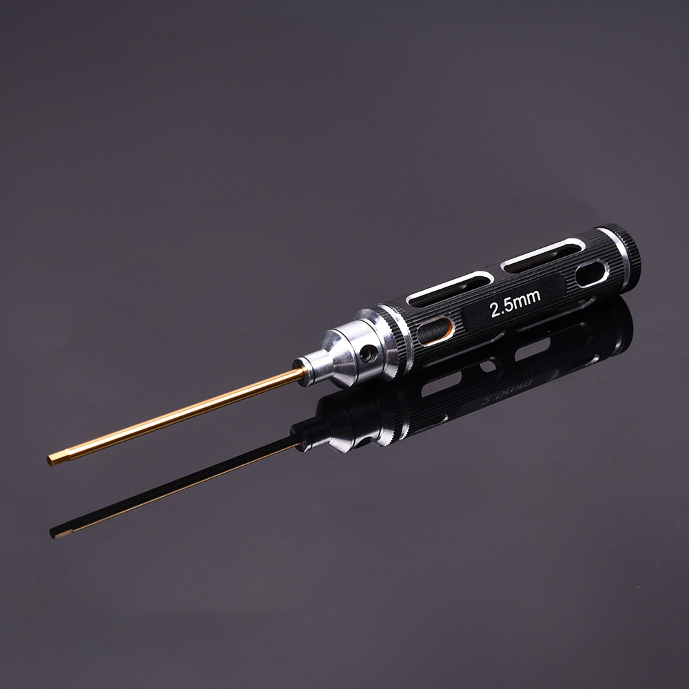 RNA Tool RNA Tool Hurricane1103 Hex Schroevendraaier Set Horizontale Gaten 4-delige set Hex 1.5/2.0/2.5/3.0mm Ti Tips