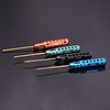 RNA Tool Hurricane Hex Schraubendreher Set 1106 Gemischte Farbe 4er Set Hex 1.5/2.0/2.5/3.0mm Ti Tips