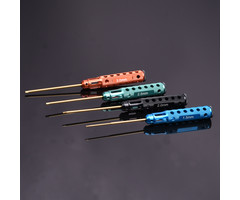 RNA Tool  RNA Tool Hurricane Hex Screw Driver set 1106 Mixed Color 4pcs set Hex 1.5/2.0/2.5/3.0mm Ti Tips