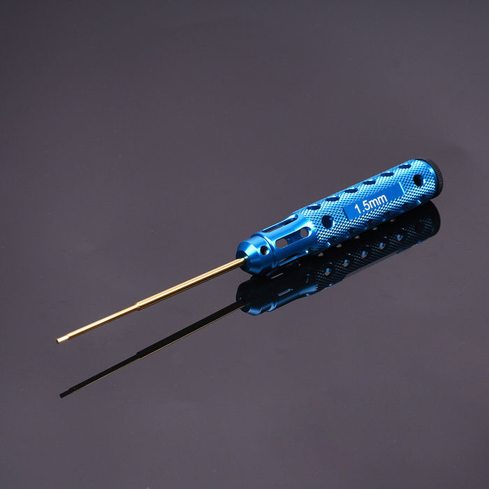 RNA Tool  RNA Tool Hurricane Hex Schroevendraaier set 1106 Gemengde Kleur 4-delige set Hex 1.5/2.0/2.5/3.0mm Ti Tips